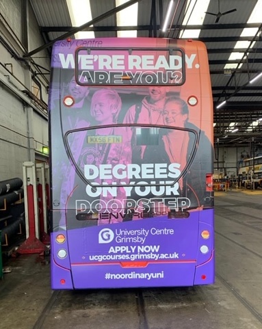 Bus Advertising - Media Planning &amp; Buying Specialists - Double Deck Mega Rears