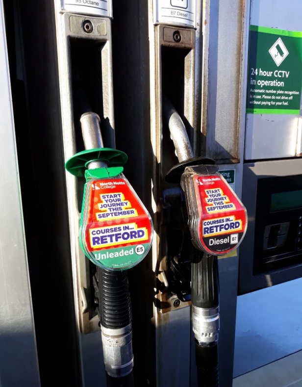 Petrol Pump Adnozzle Advertising - Media Planning &amp; Buying  -